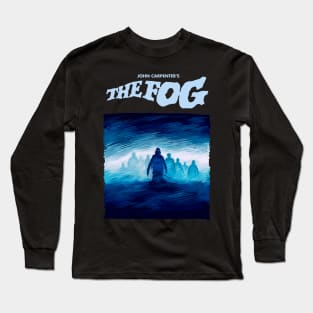 The Fog Illustration by Burro Long Sleeve T-Shirt